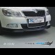 Škoda Octavia II - Spoiler předního nárazníku - černý desén (Autostyl Janko)