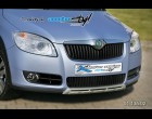 koda Fabia II - Pedn lyina All-road -stbrn desn (Autostyl Janko)