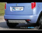 koda Roomster - Zadn difusor lyina All-road - ern desn+stbrn lyina(Autostyl Janko)