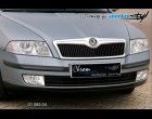 Škoda Octavia II - Lišta masky - chrom (Autostyl Janko)