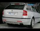 koda Octavia II - Difuzor zadnho nraznku s bonmi spoilery pro lak - combi (Autostyl Janko)