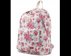 Troop London TRP0384 koln batoh klasickho vzhledu - Beige Floral