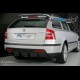 koda Octavia II- Difuzor zadnho nraznku - ern desn (Autostyl Janko)